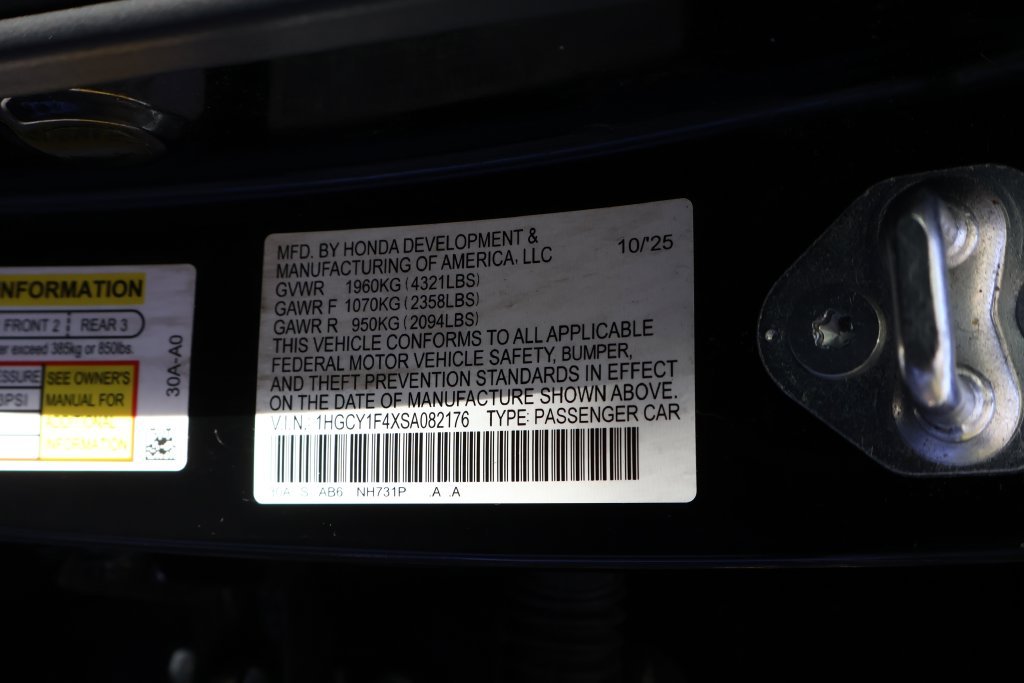 2025 Honda Accord SE - Photo 48