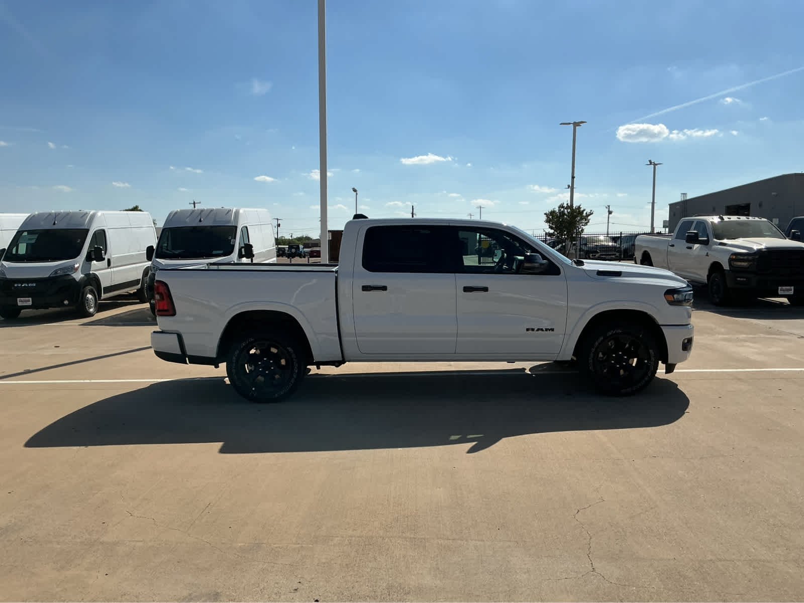 New 2026 Bright White Clearcoat RAM Lone Star image 5