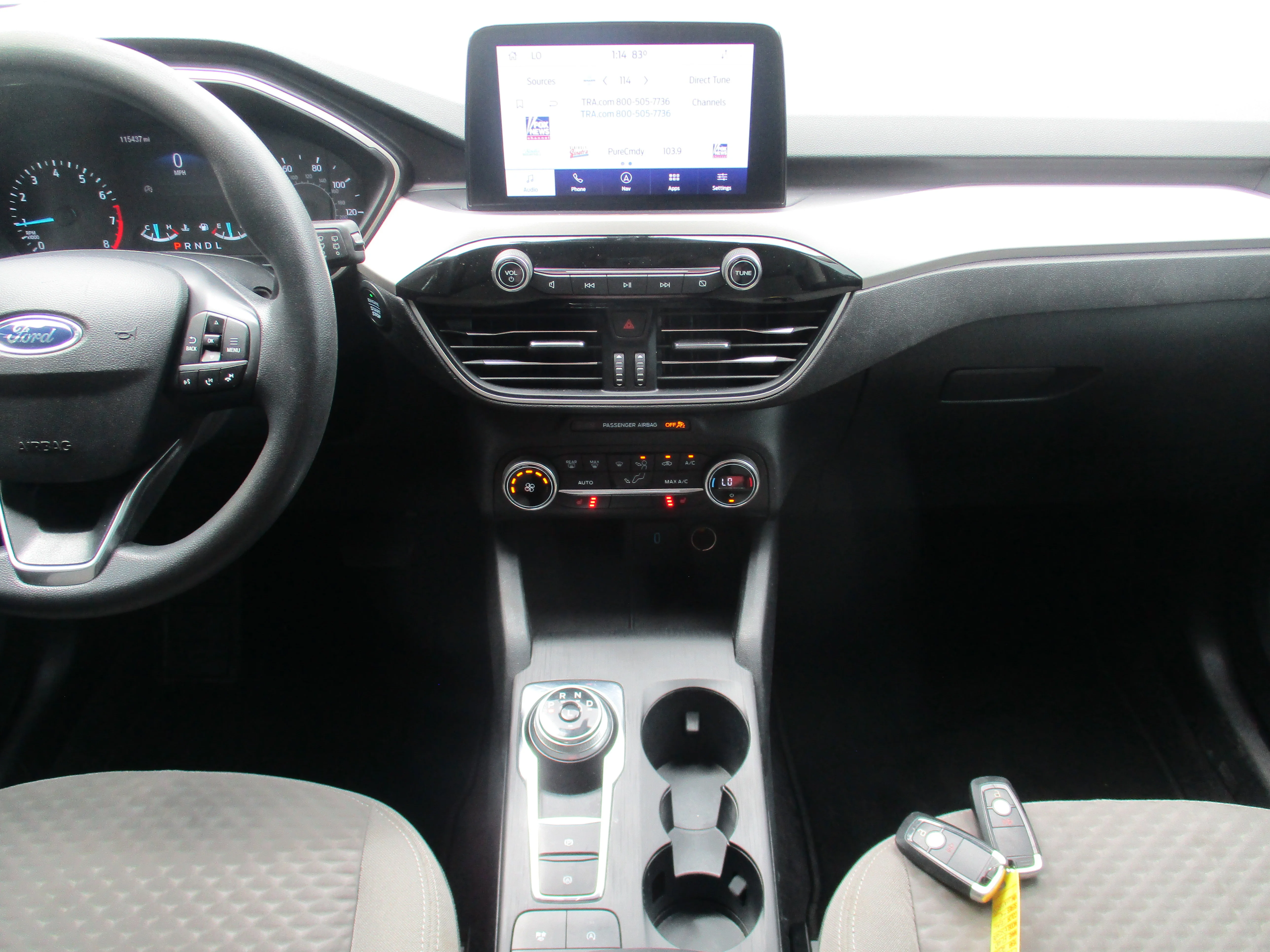 Used 2020 Dark Persian Green Metallic Ford SE image 16