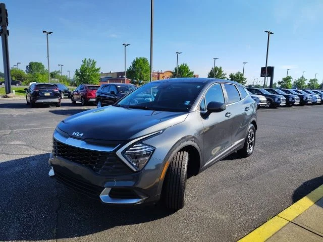Used 2024 Gray Kia LX image 3