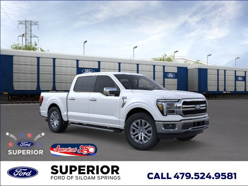 New 2026 Star White Metallic Tri-Coat Ford Lariat® image 7