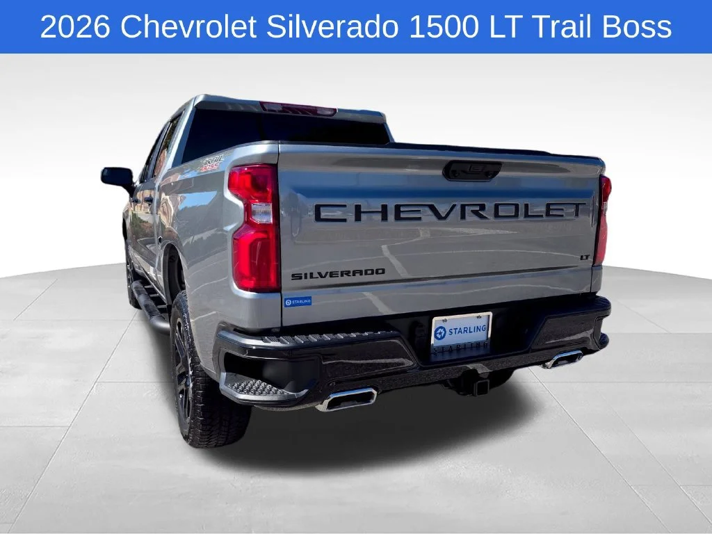 Used 2026 Sterling Gray Metallic Chevrolet LT Trail Boss image 7