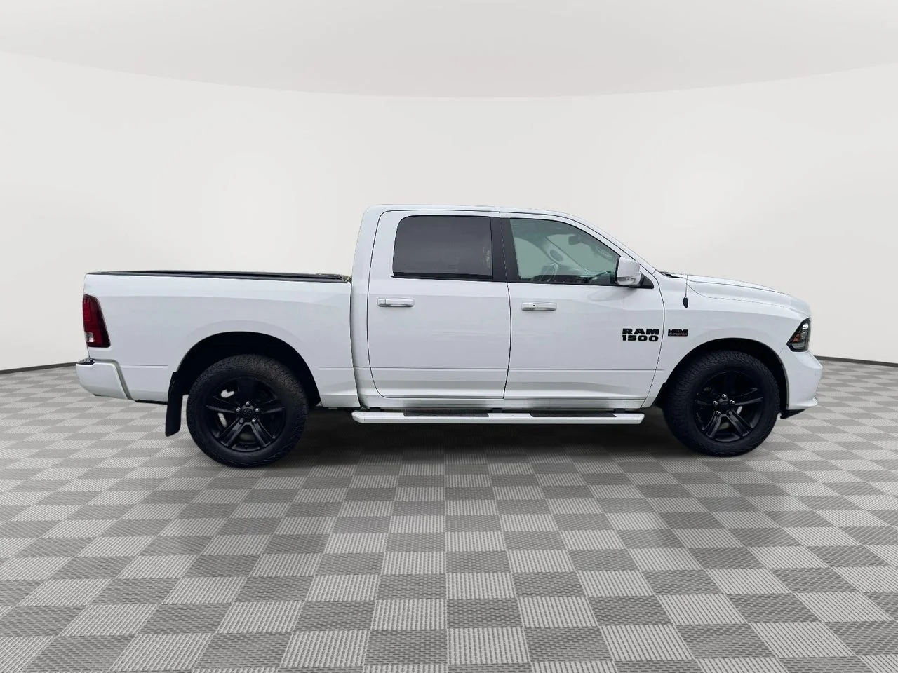 Used 2018 Bright White Clearcoat RAM Night Crew Cab 4x4 57
