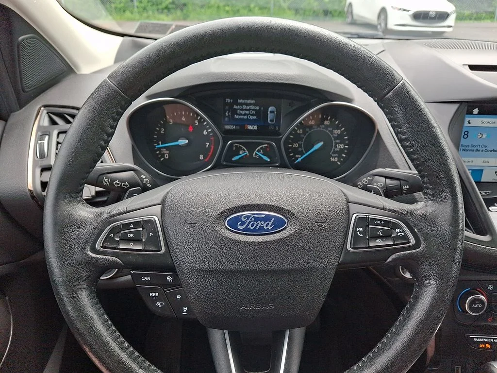 Used 2017 Blue Ford Titanium image 18