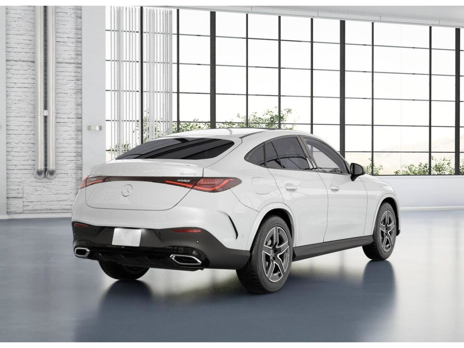 New 2026 MANUFAKTUR Moonlight White Metallic Mercedes-Benz GLC 300 4MATIC® Coupe image 22
