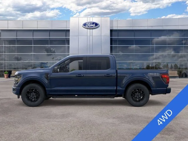 New 2026 Antimatter Blue Metallic Ford XLT image 3