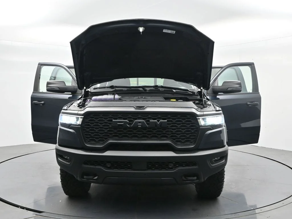 New 2026 Forged Blue Metallic Exterior Paint RAM Rebel image 45