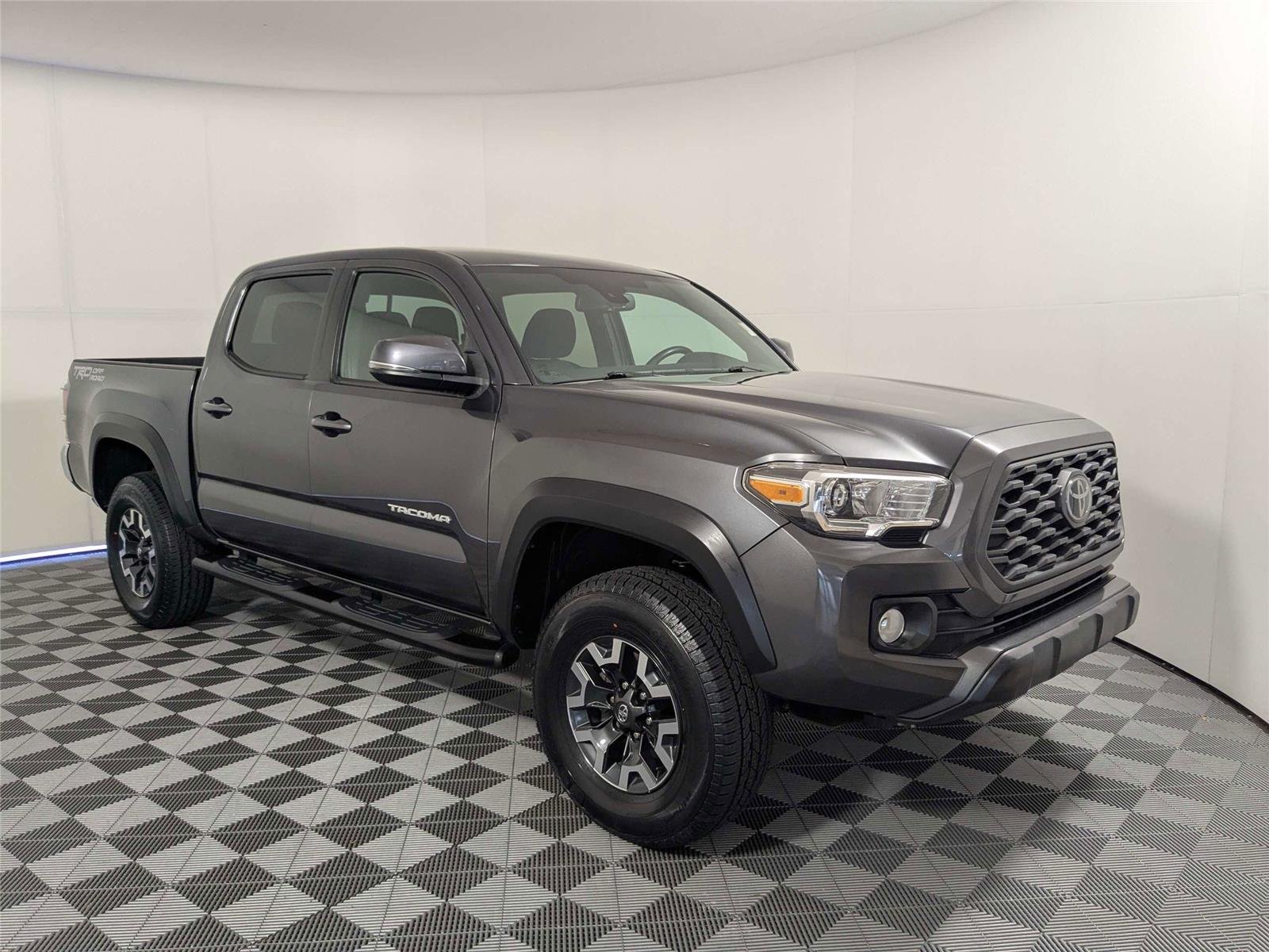 Used 2022 Magnetic Gray Metallic Toyota TRD Off-Road image 3