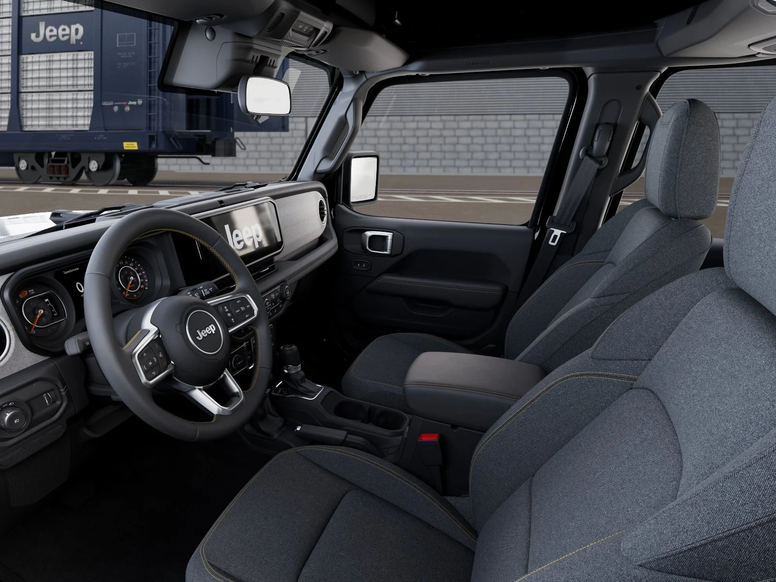 New 2027 Black Clearcoat Jeep Sahara image 22