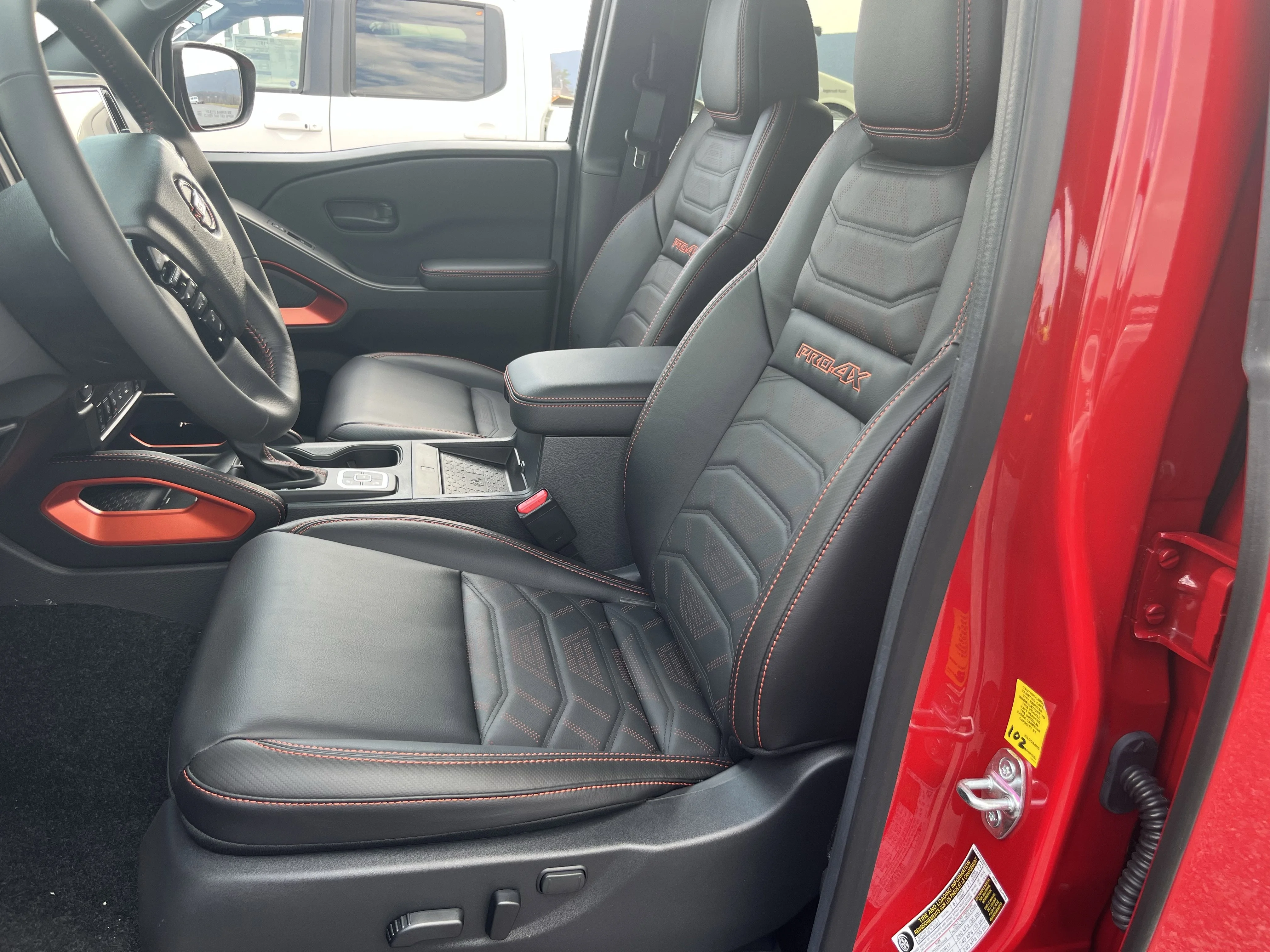 New 2026 Red Alert Nissan Crew Cab PRO-4X® Long Bed image 13