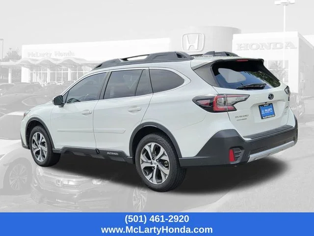 Used 2021 Crystal White Pearl Subaru Limited image 3