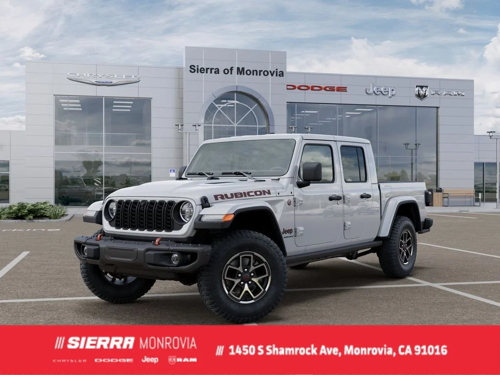New 2026 Bright White Clear-Coat Exterior Paint Jeep Rubicon X image 1