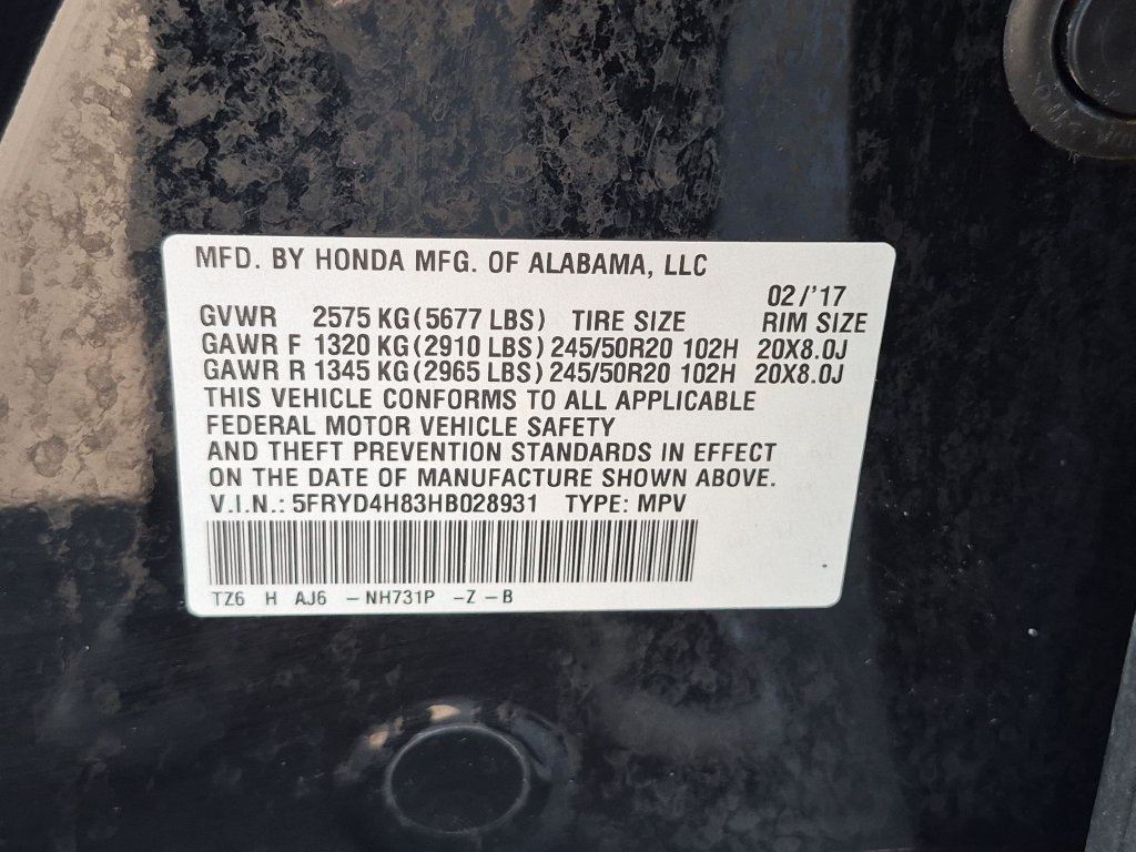 Used 2017  Acura 3.5L image 37