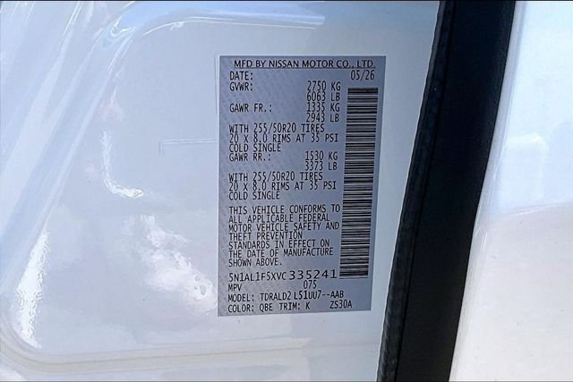 New 2027 RADIANT WHITE INFINITI LUXE image 36