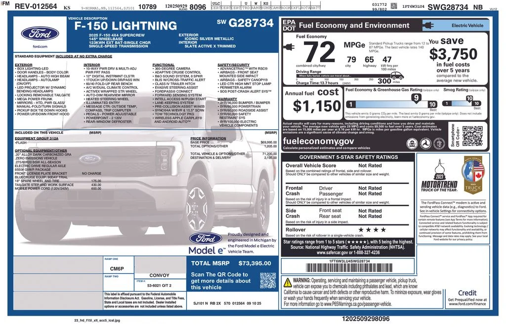 2025 Ford F-150 Lightning Flash - Photo 12
