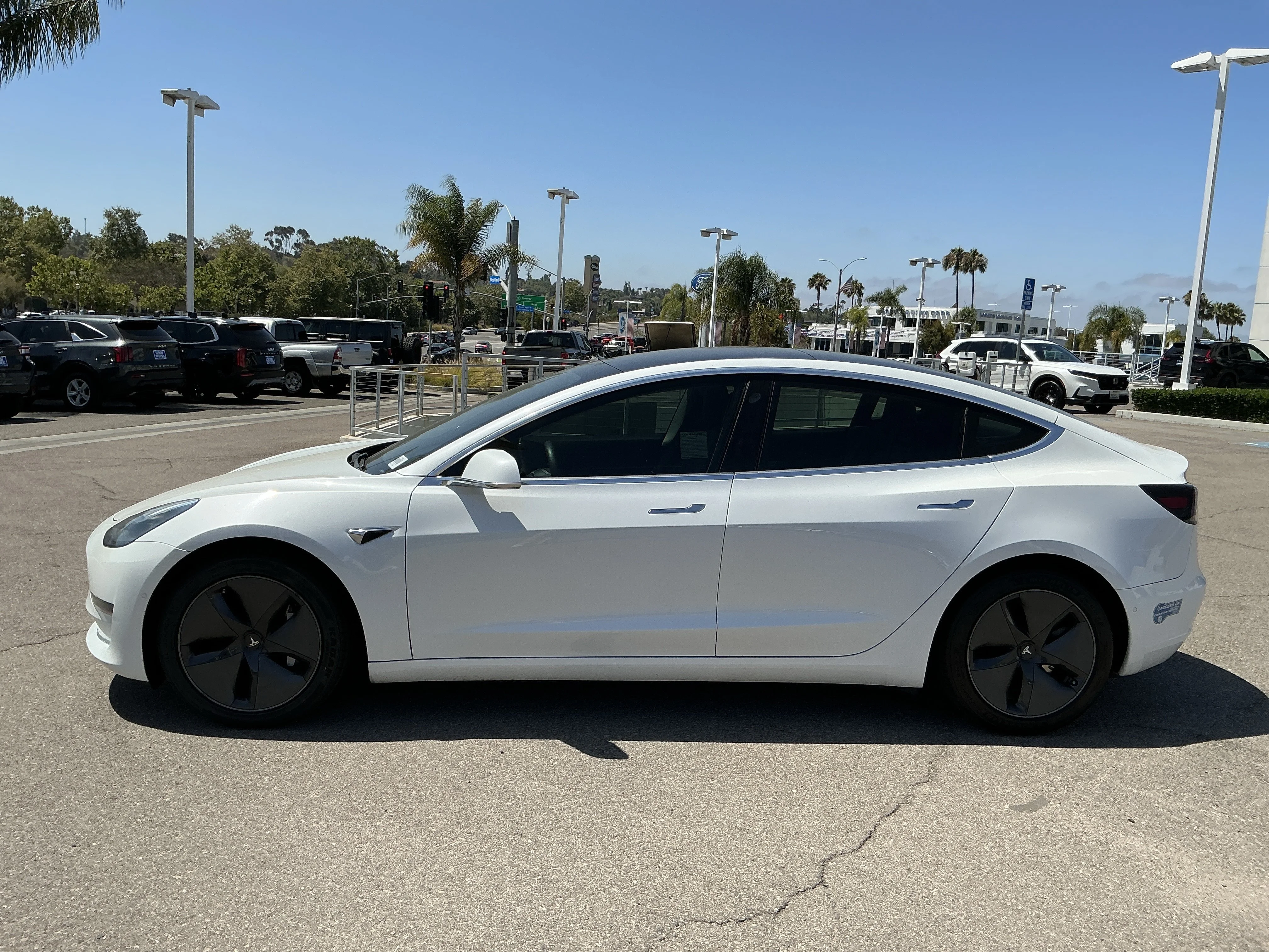 Used 2020 Tesla Model 3 Base with VIN 5YJ3E1EA9LF799675 for sale in Vista, CA