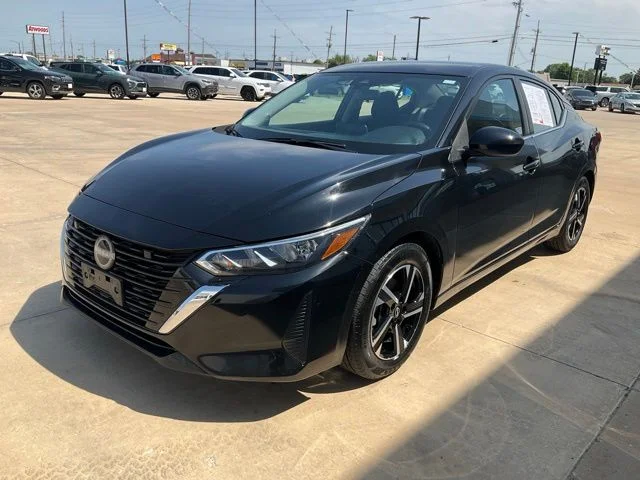 Used 2024 Black Nissan SV image 34