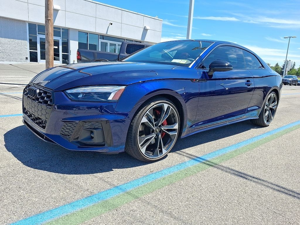 Used 2022 Blue Audi 3.0T Prestige image 3