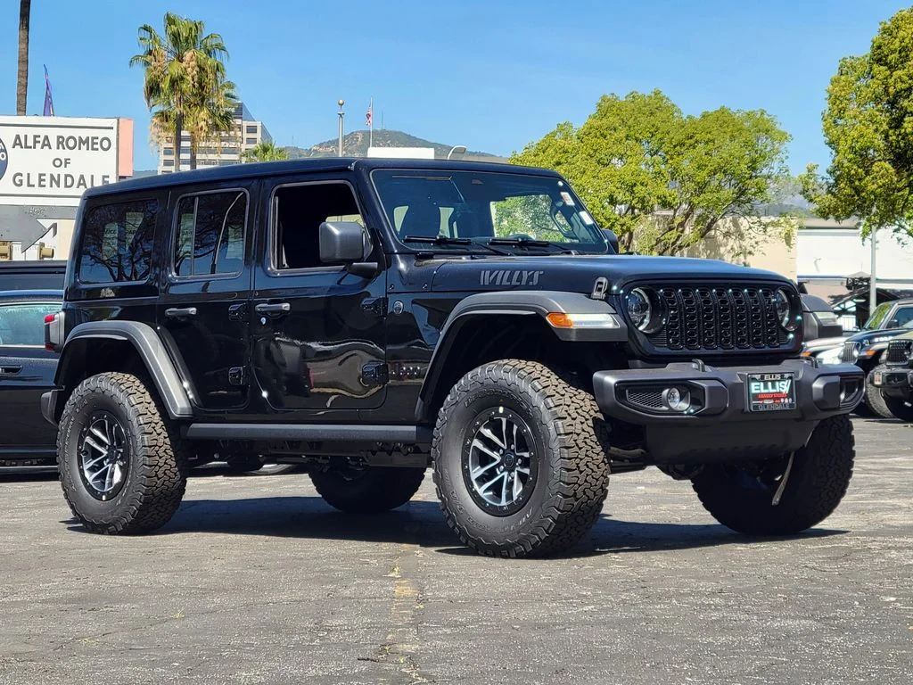 New 2026 Black Clear-Coat Exterior Paint Jeep Willys image 28