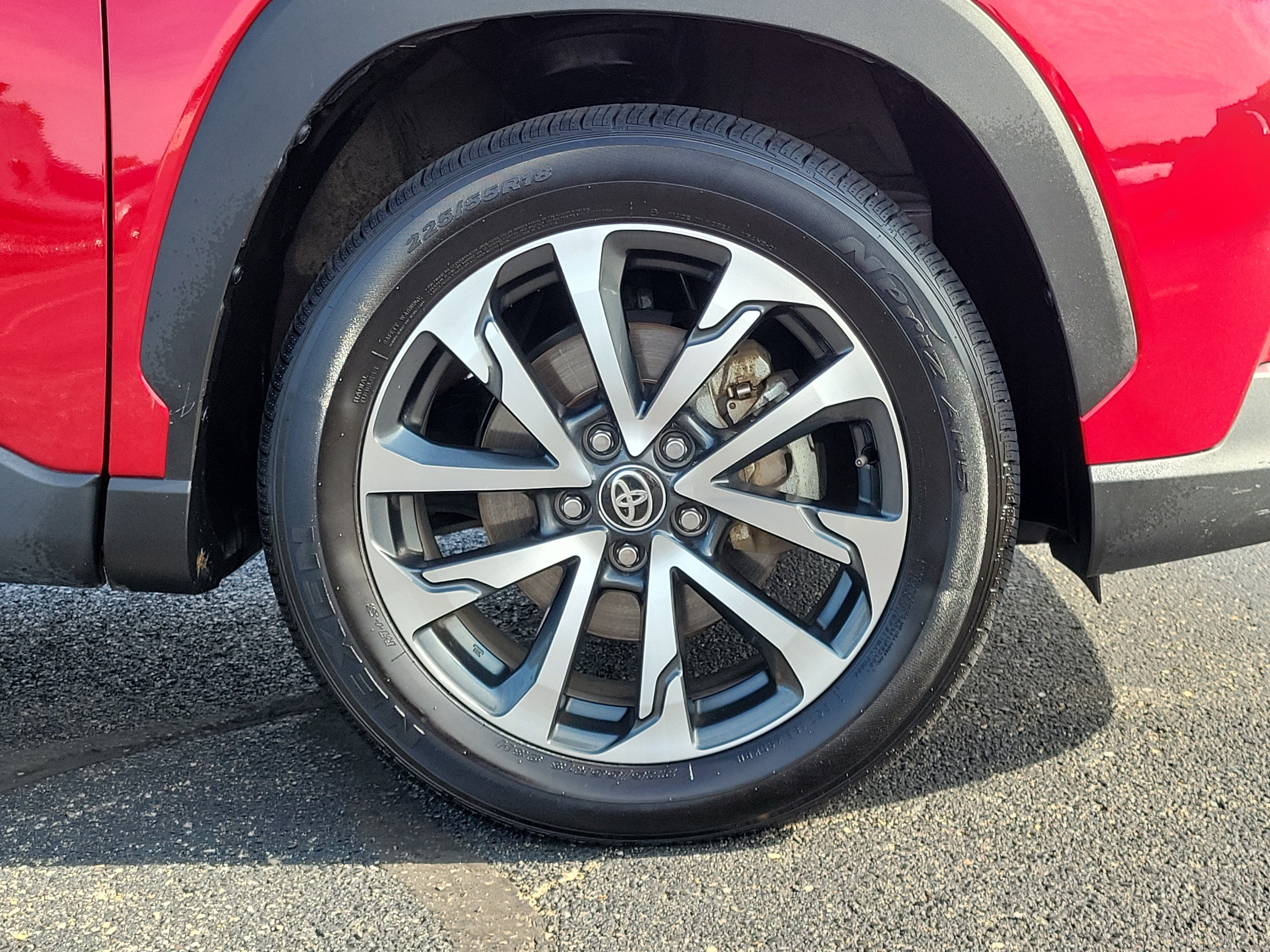 Used 2025 Red Crystal Toyota XLE image 5