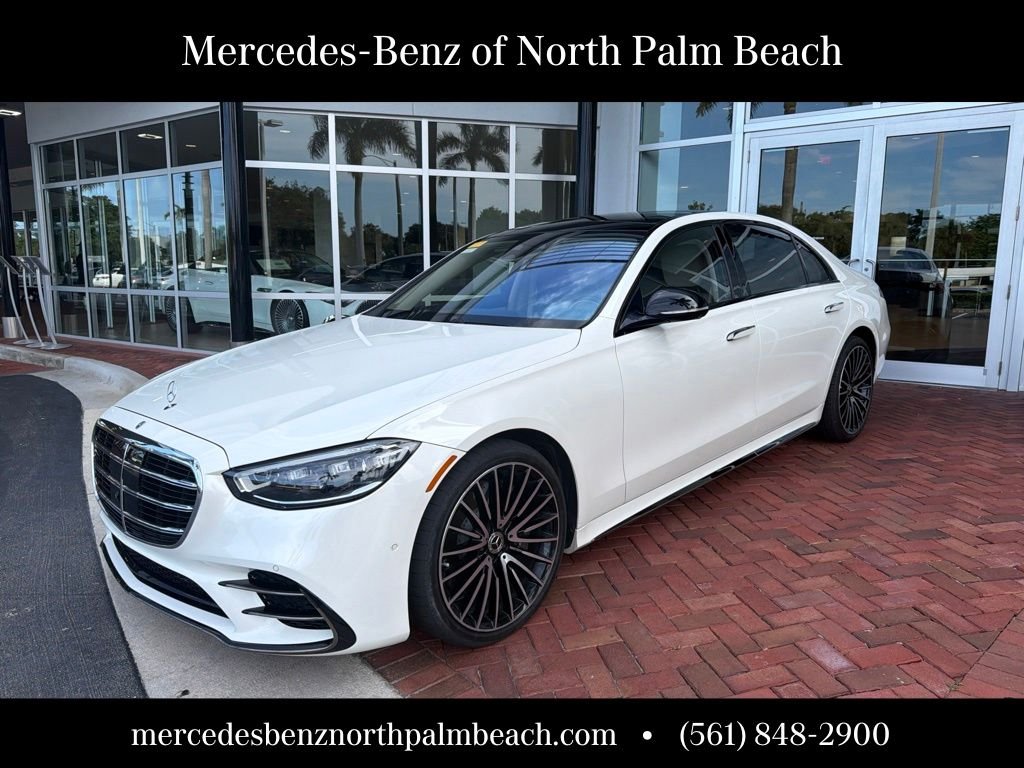 Used 2023 White Mercedes-Benz S 500 image 1