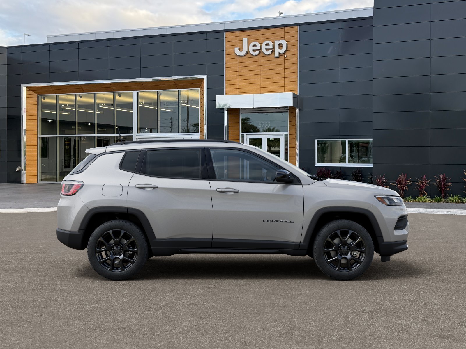 New 2026 Silver Zynith Metallic Clear-Coat Exterior Paint Jeep Latitude image 51
