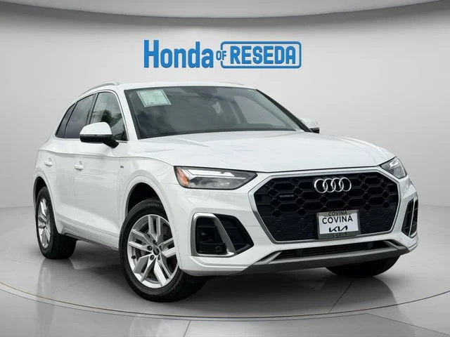 Used 2023 GLACIER WHITE METALLIC Audi S line Premium image 8