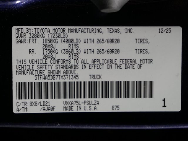 Used 2026 Blueprint Toyota Crew Cab Limited w/ Premium Pkg image 31