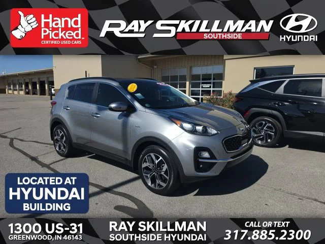 Used 2022 Steel Gray Kia EX image 1