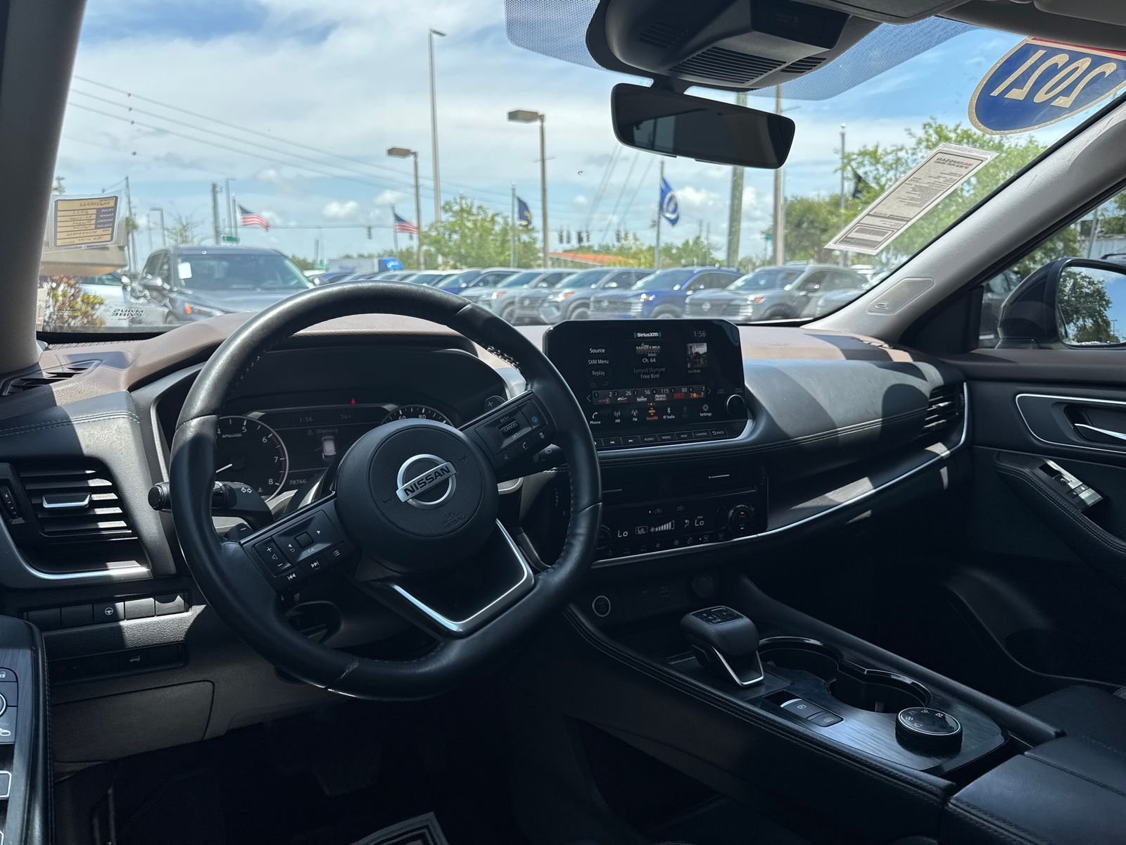 Certified Used 2021 White Nissan SL image 11
