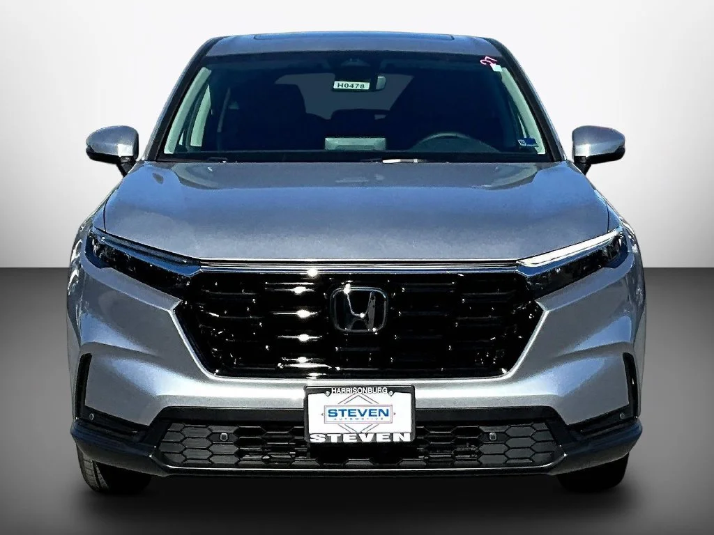 New 2027 Solar Silver Metallic Honda EX-L AWD image 2