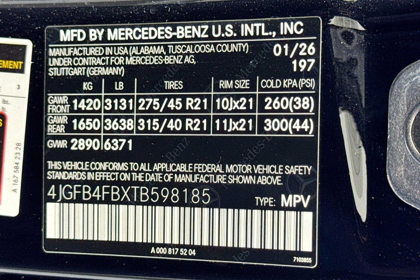 New 2026 Obsidian Black Metallic Mercedes-Benz GLE 350 image 30