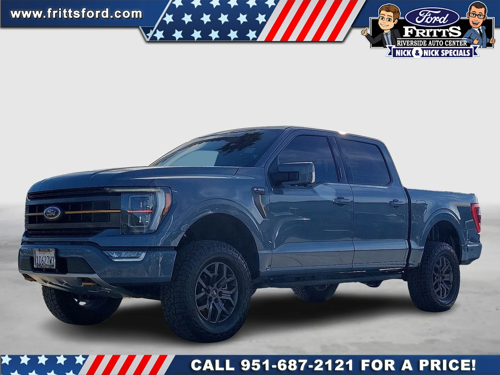 Certified Used 2023 Azure Gray Metallic Ford Tremor image 1