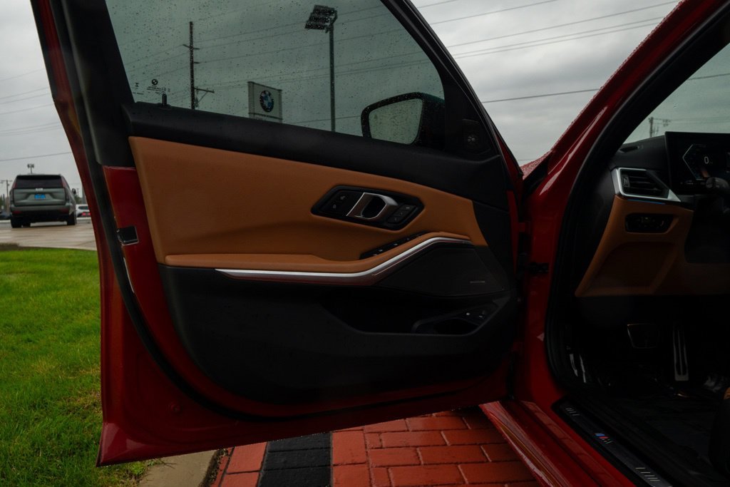 Used 2024 Melbourne Red Metallic BMW 330e xDrive image 14