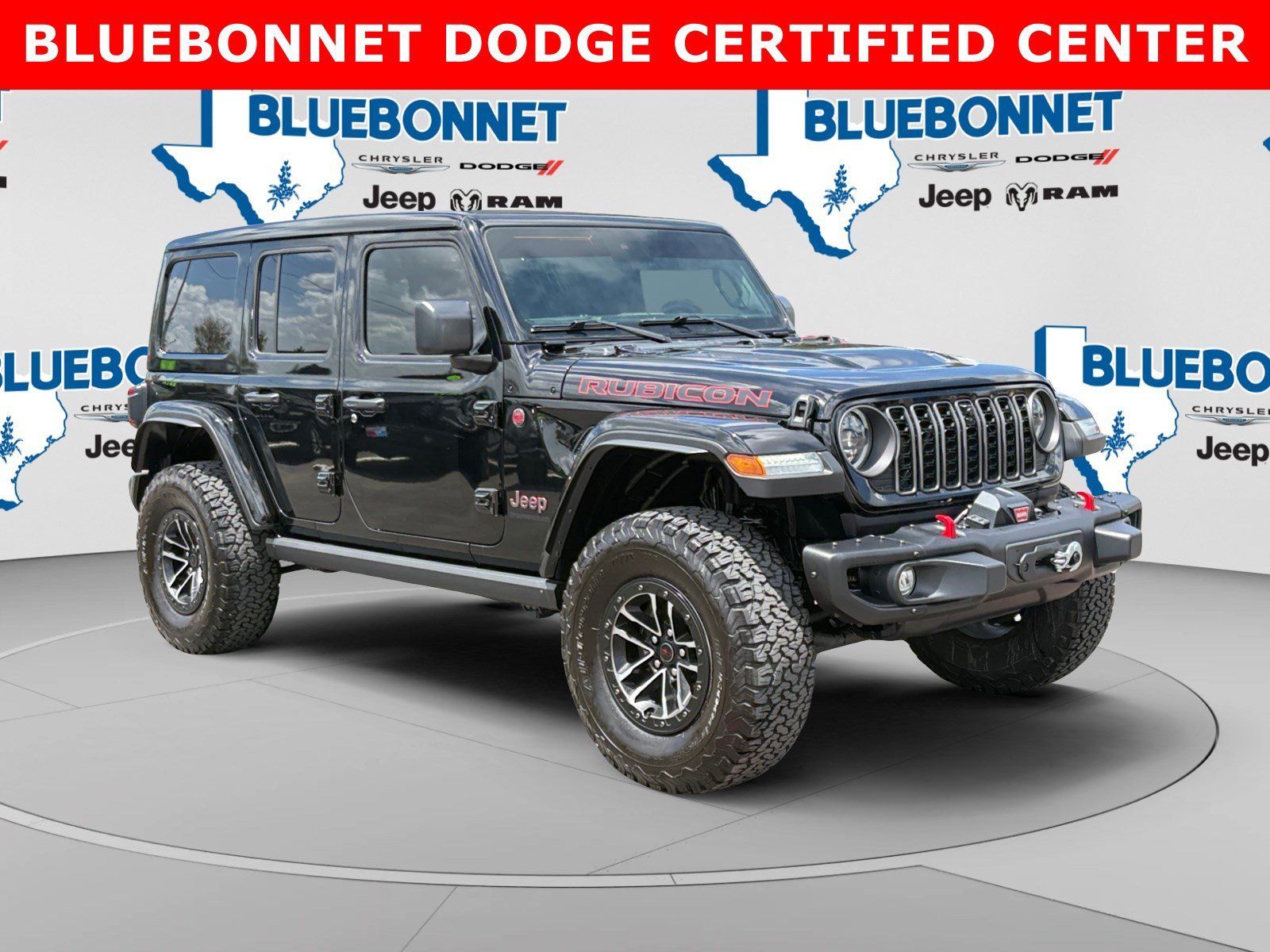 Used 2024 Black Clearcoat Jeep Rubicon X image 3