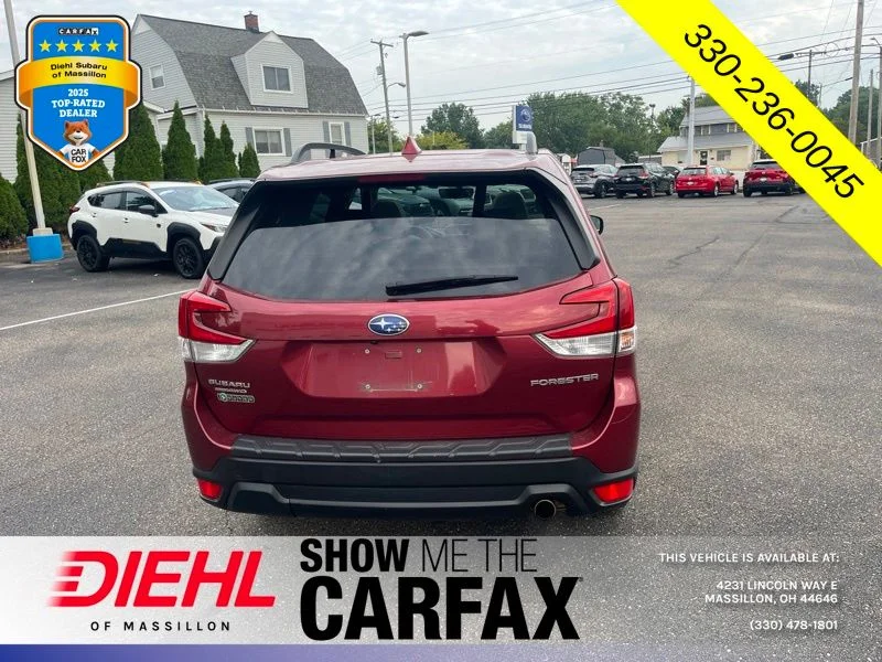 Used 2021 Red Subaru Limited image 3