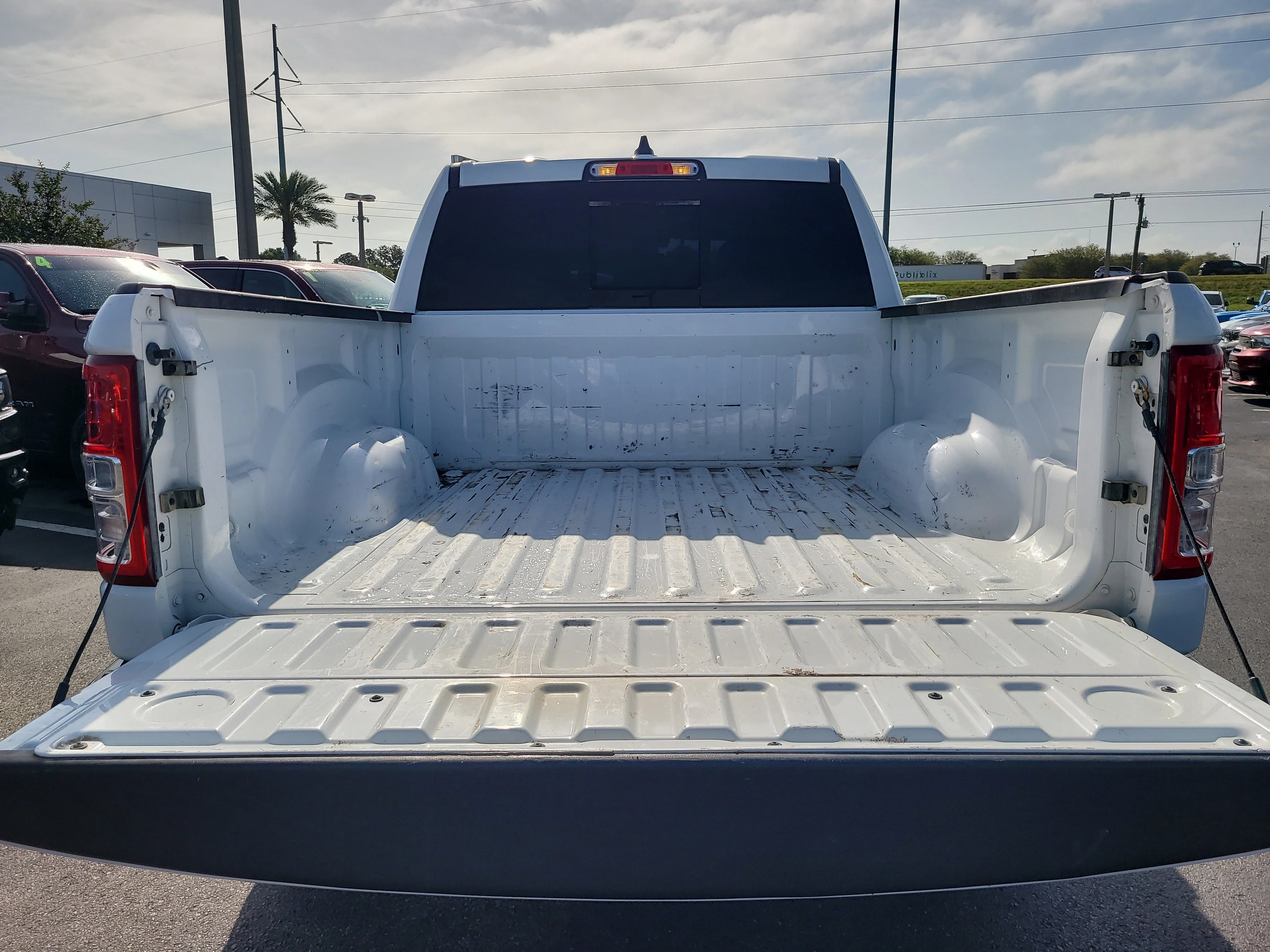 Used 2024 Bright White Clearcoat Ram Big Horn image 8