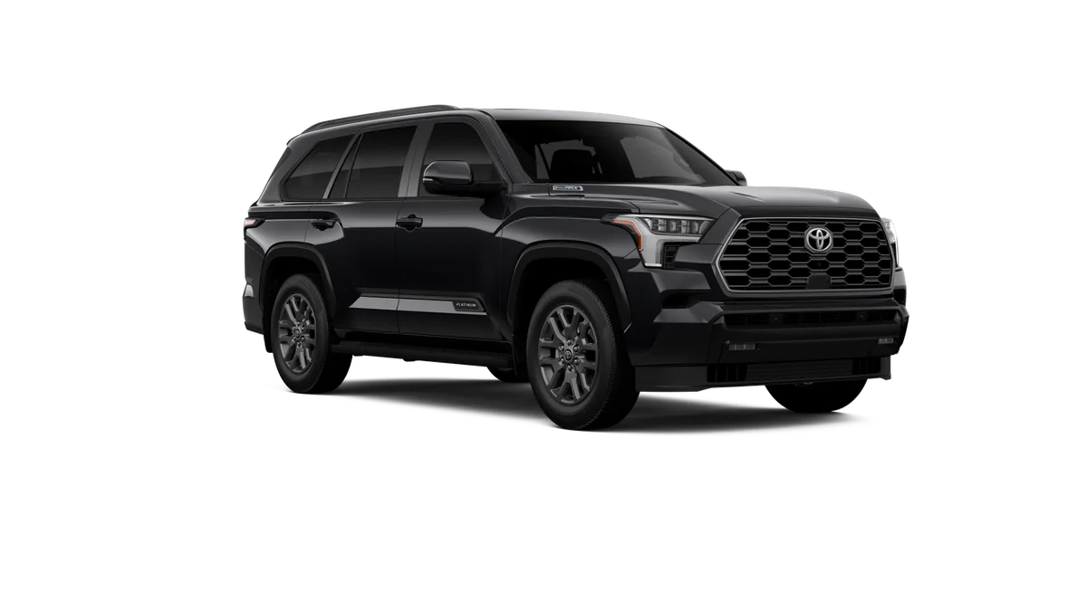 New 2026 Midnight Black Metallic Toyota Platinum image 15