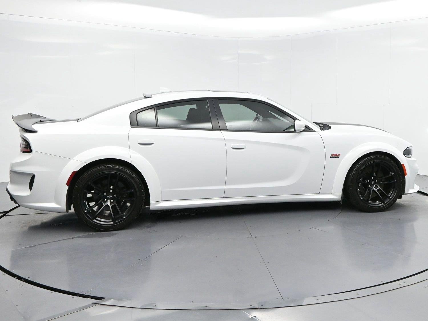 Used 2022 White Knuckle Clearcoat Dodge Scat Pack Widebody image 8