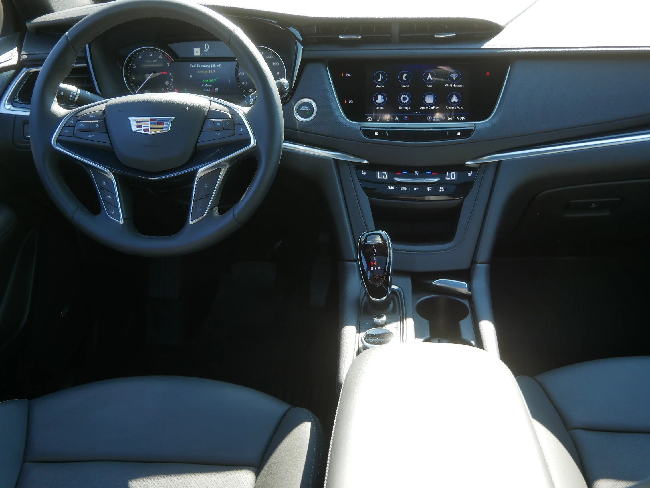 Used 2025 Stellar Black Metallic Cadillac AWD Premium Luxury image 10