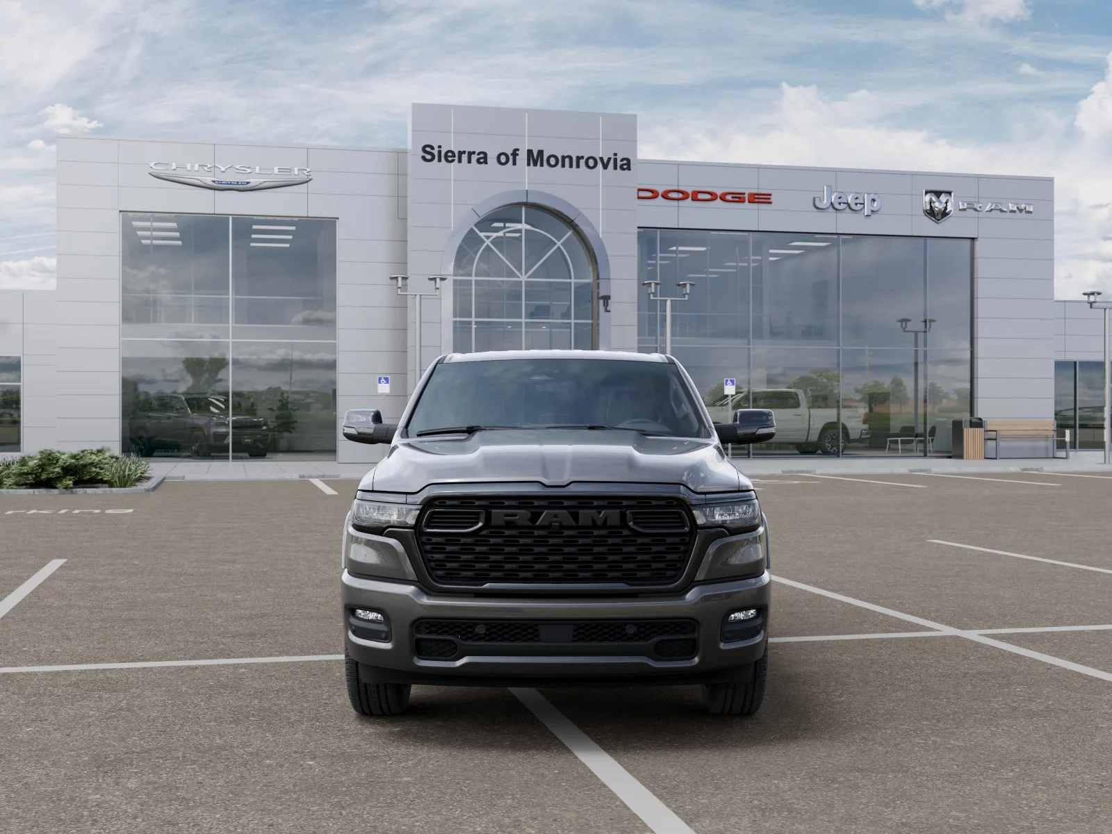 New 2026 Granite Crystal Metallic Clear-Coat Exterior Paint RAM Big Horn/Lone Star image 37