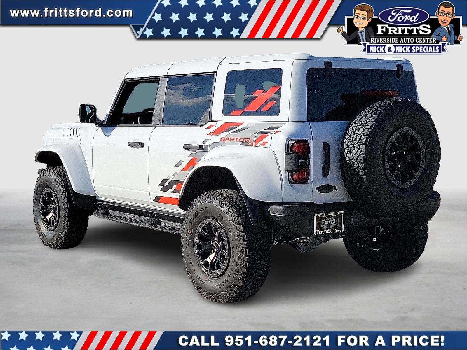 New 2025 Oxford White Ford Raptor® image 2