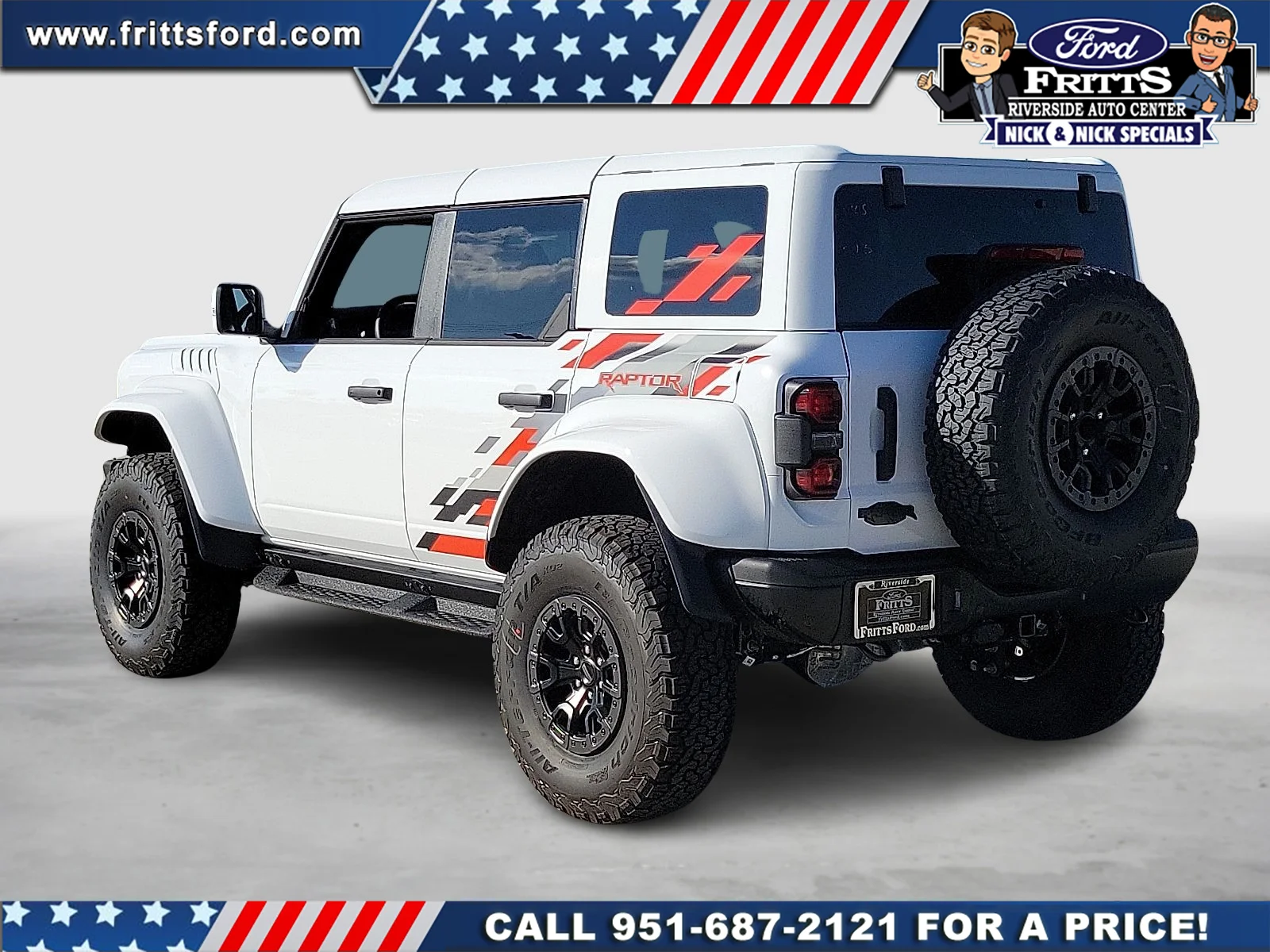 New 2025 Oxford White Ford Raptor® image 2