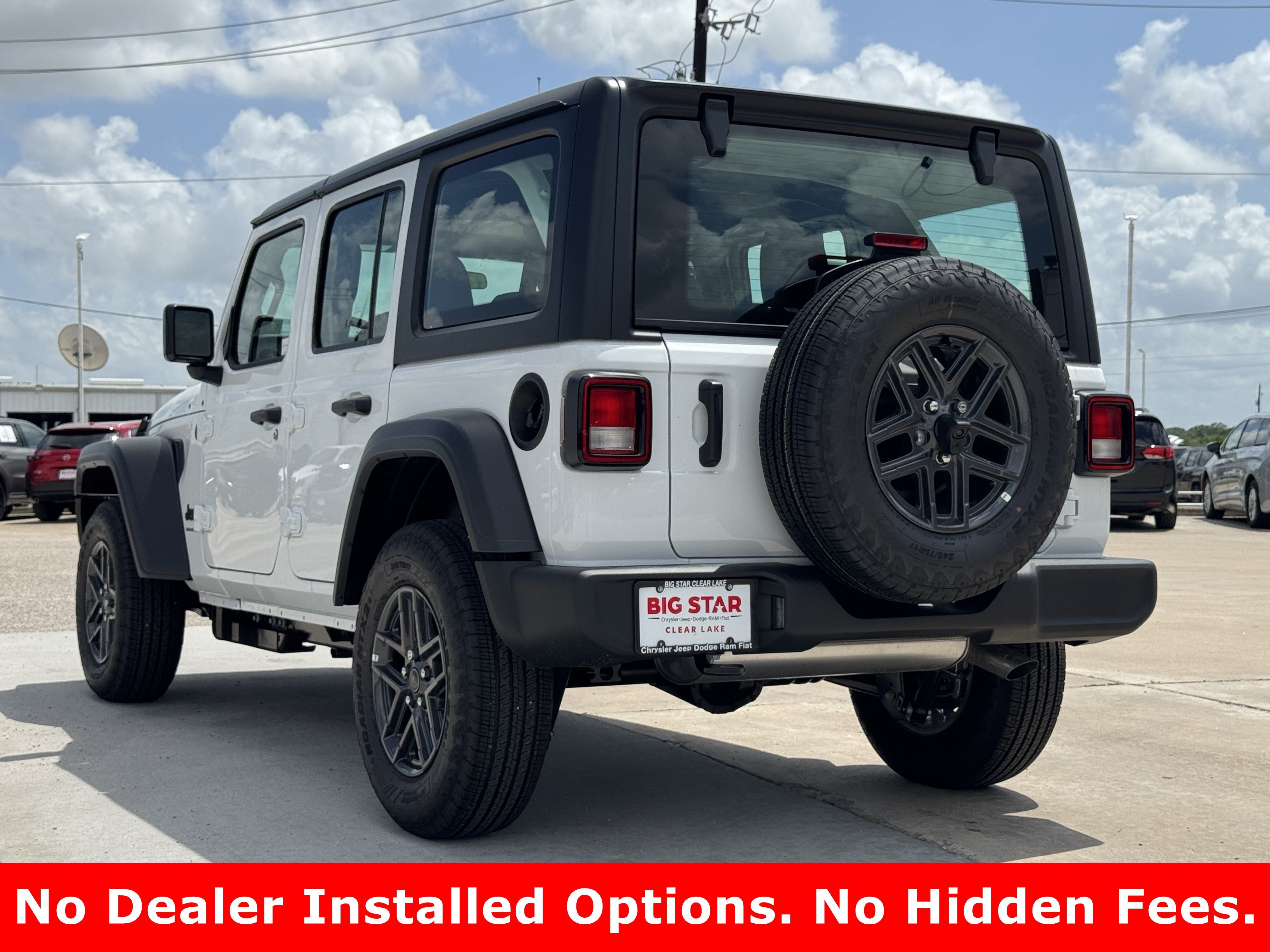 New 2026 Bright White Clear-Coat Exterior Paint Jeep Sport image 7