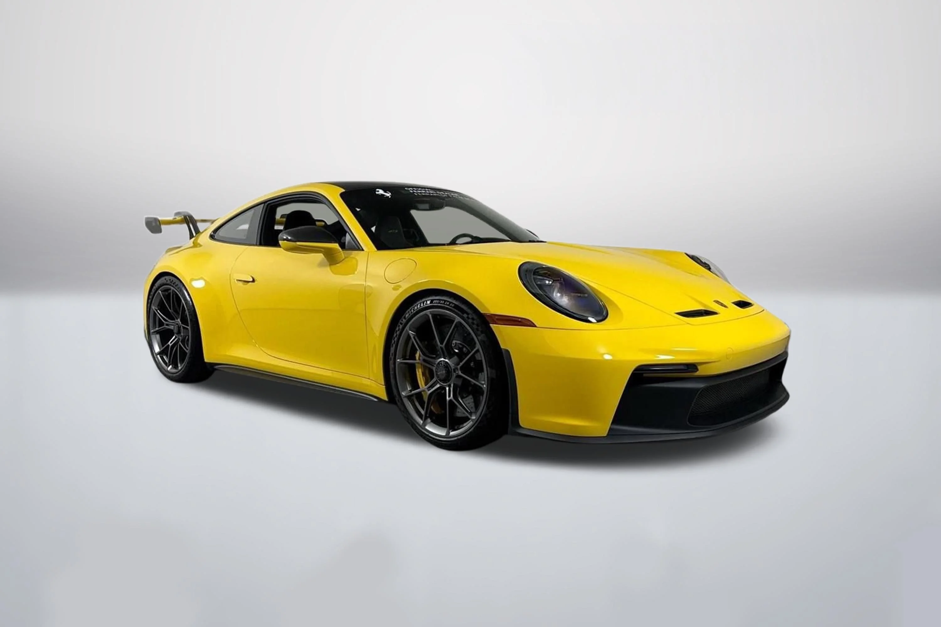 Used 2022 Speed Yellow Porsche GT3 image 1