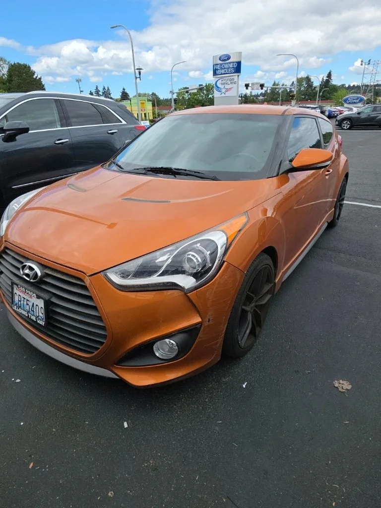 Used 2015 Hyundai Veloster  with VIN KMHTC6AE3FU243235 for sale in Kirkland, WA