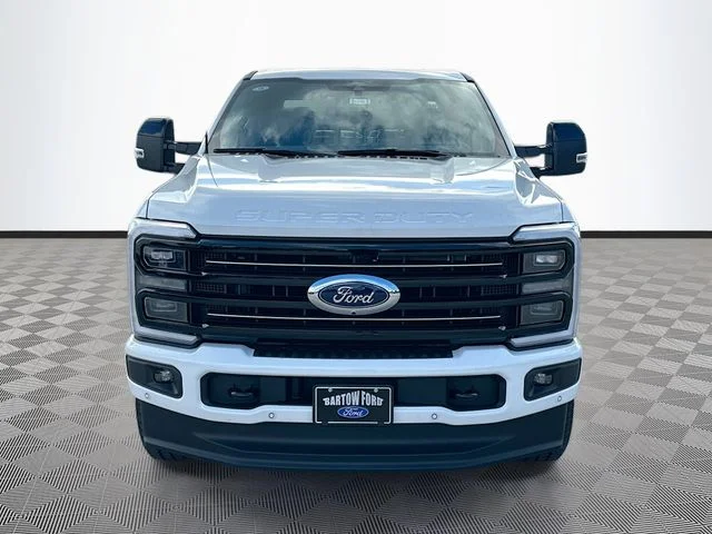 New 2026 White Metallic Ford Platinum image 2