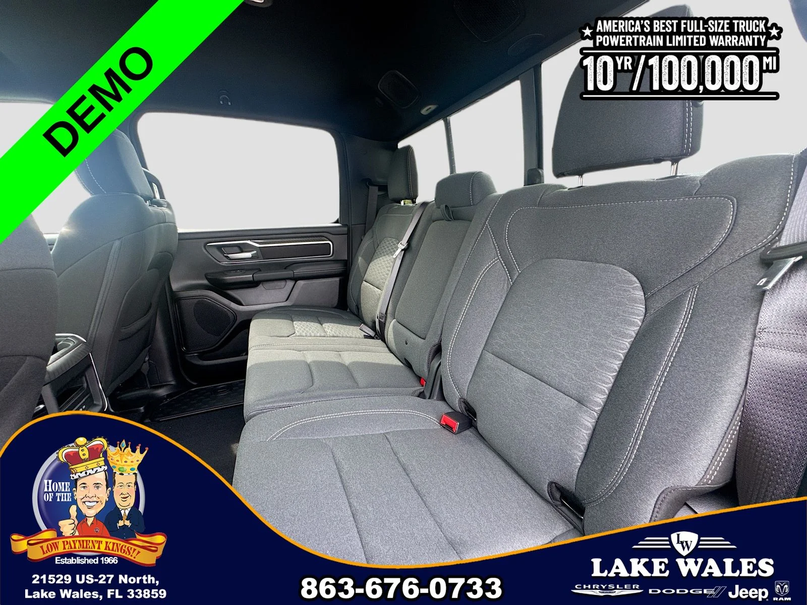 New 2026 Serrano-Green Metallic Exterior Paint RAM BIG HORN image 23