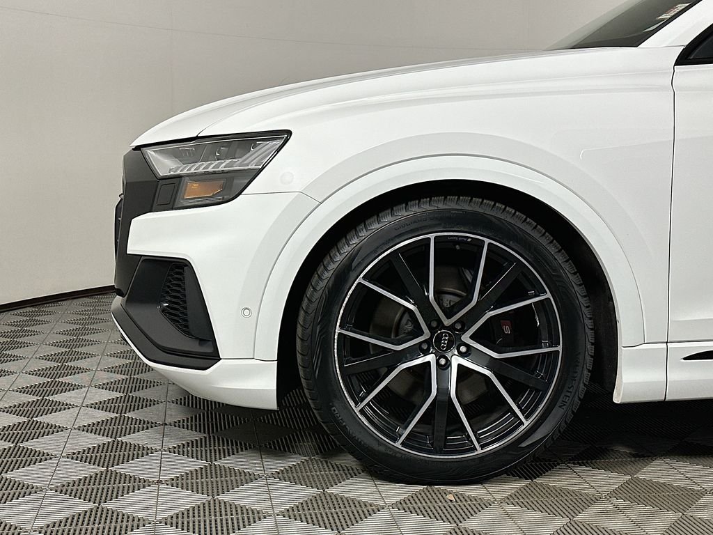 Used 2020 Glacier White Metallic Audi 4.0T Prestige image 9
