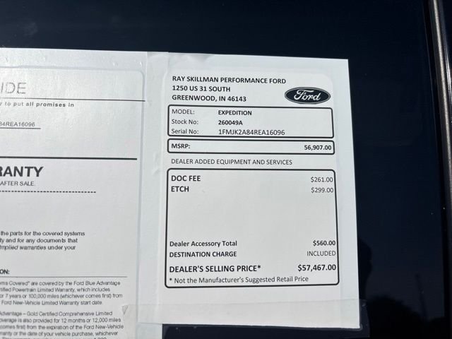 Certified Used 2024 Black Ford Limited image 3